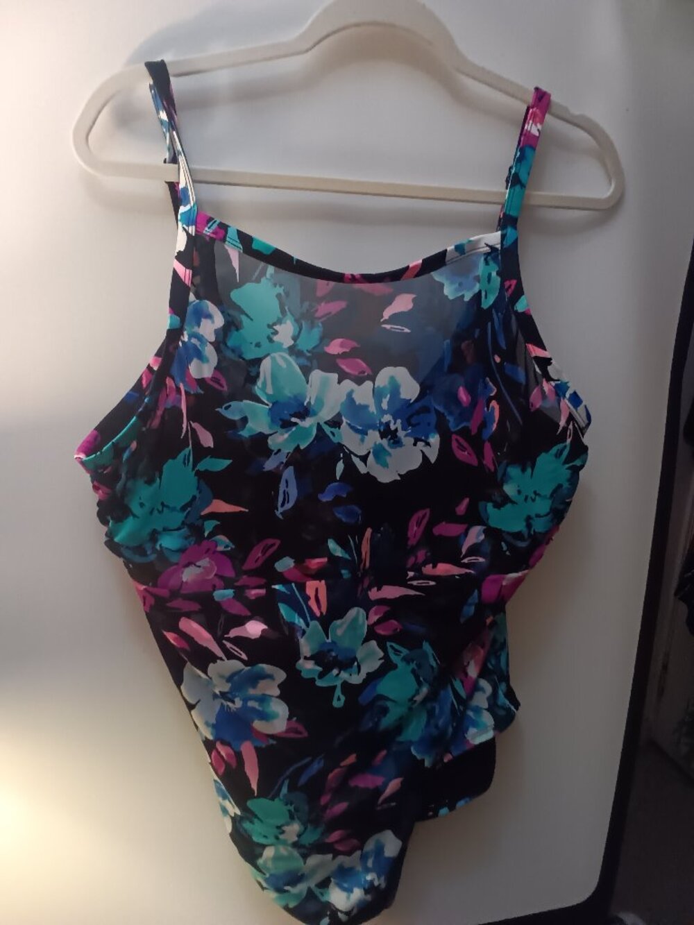 ONE PIECE TIME &! TRUE SWIMSUIT Floral Size 2X